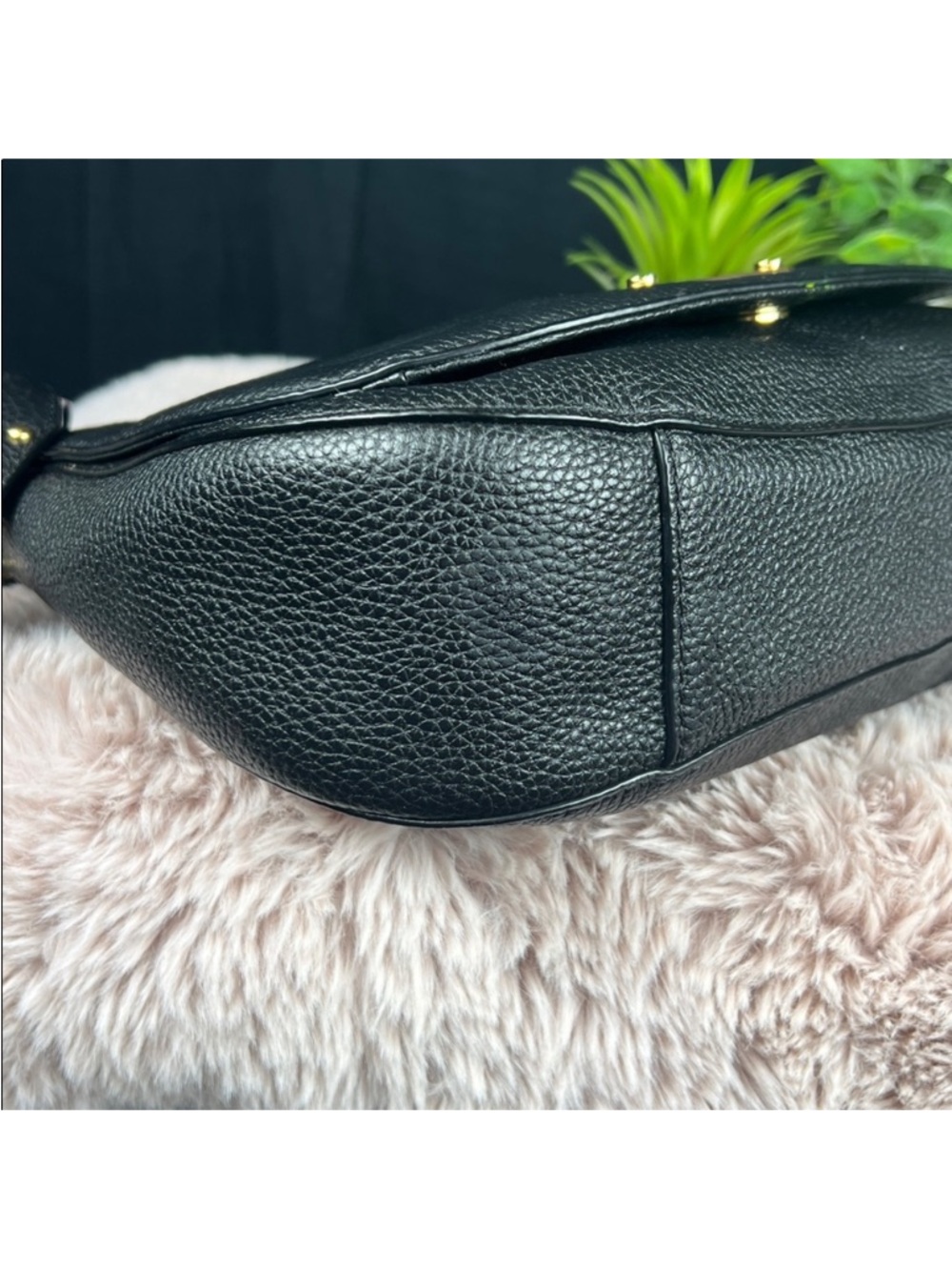 🖤✨Michael Kors Hayes Pebbled Leather Crossbody with Studded Strap NWOT✨🖤 - Picture 8 of 11